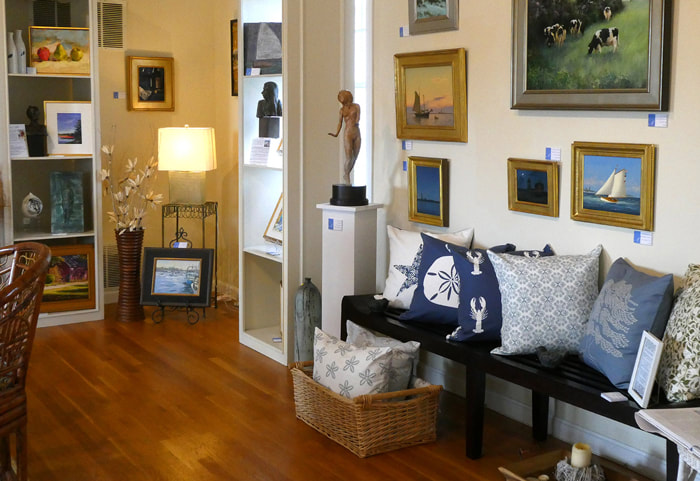 Interior, Gallery Antonia, Chatham, MA