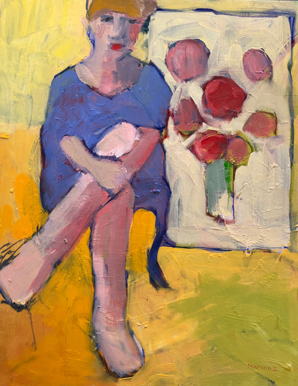 Carol Maguire at Gallery Antonia, Chatham, MA